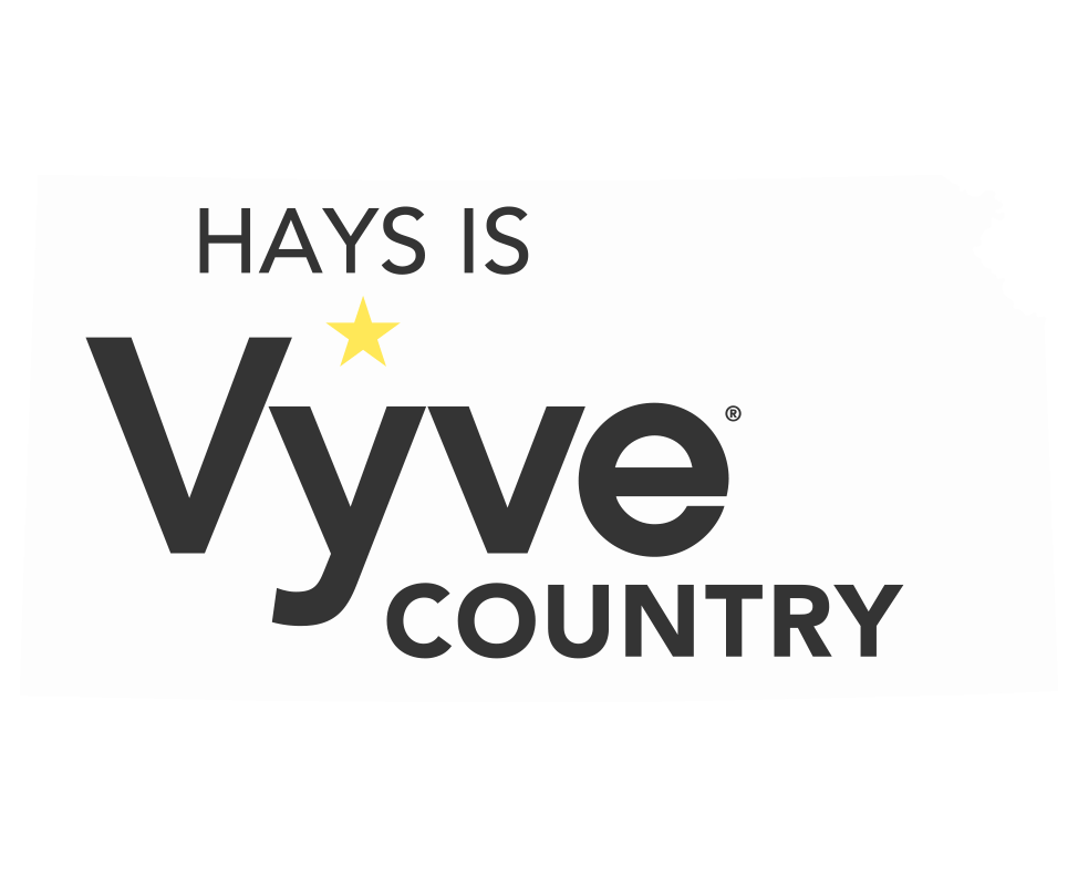 Hays is Vyve Country graphic